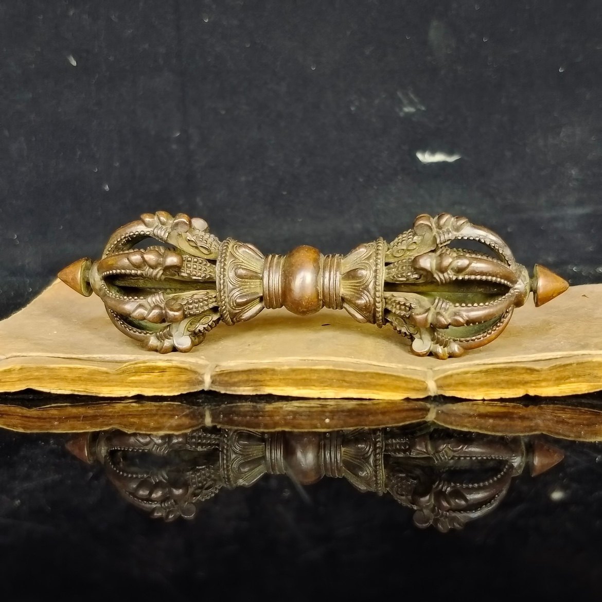 Collectible Vintage Tools - Tibetan Tantric Eight Strand Vajra Pestle