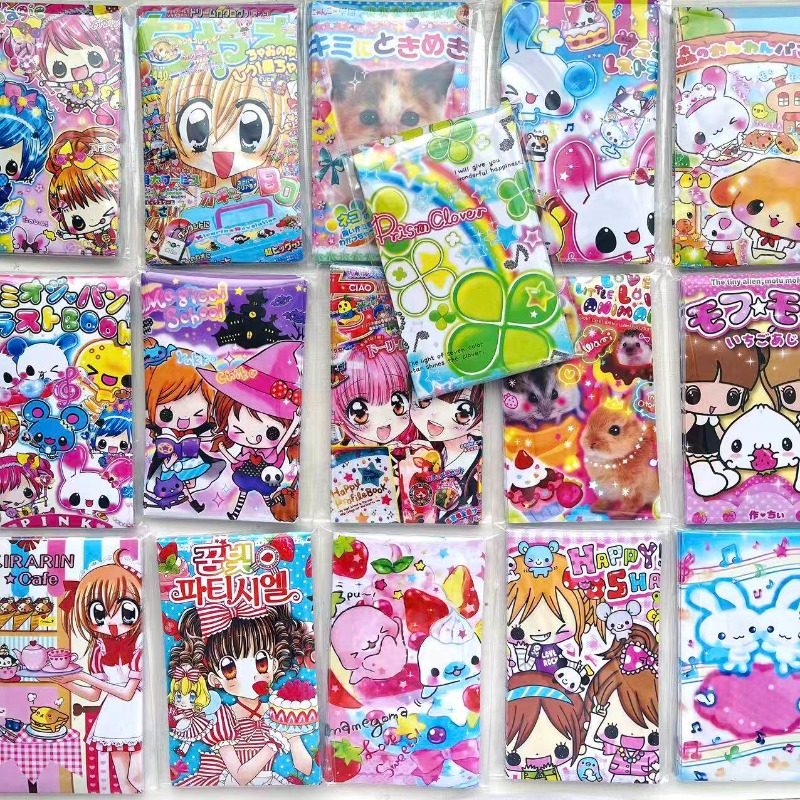Vintage Items - 20pcs/Pack Heisei Retro Anime Girl Sticker