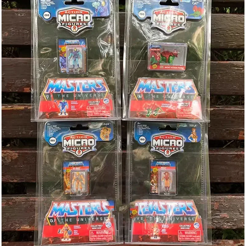 Vintage Collectible Figures - ACTION MICRO FIGURES Miniaturees Cartoon Animation