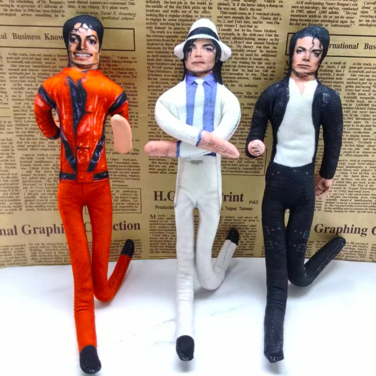 Vintage Collectible Figures - Vintage MJ Michael Jackson Cosplay Prop
