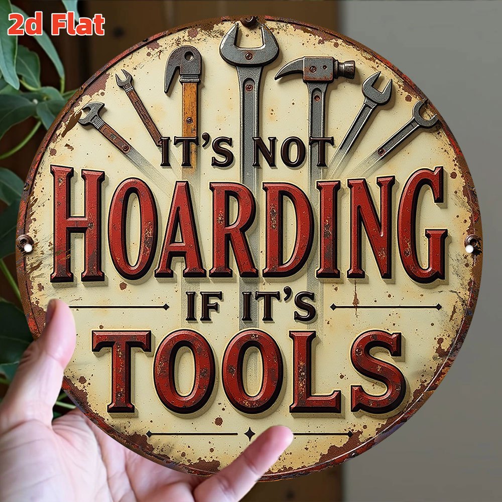 Collectible Vintage Tools - This Vintage Artisan-style Printed Piece, Titled
