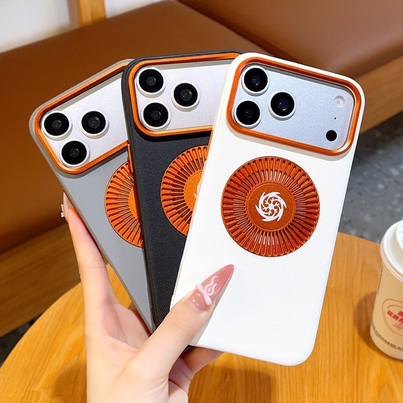 Camera Leather Case - For MagSafe Magnetic Phone Case for