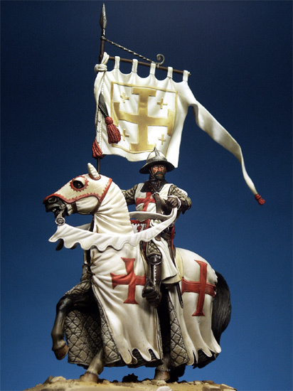 Vintage Collectible Figures - Templar Knight Collectible Figure 54 Mm