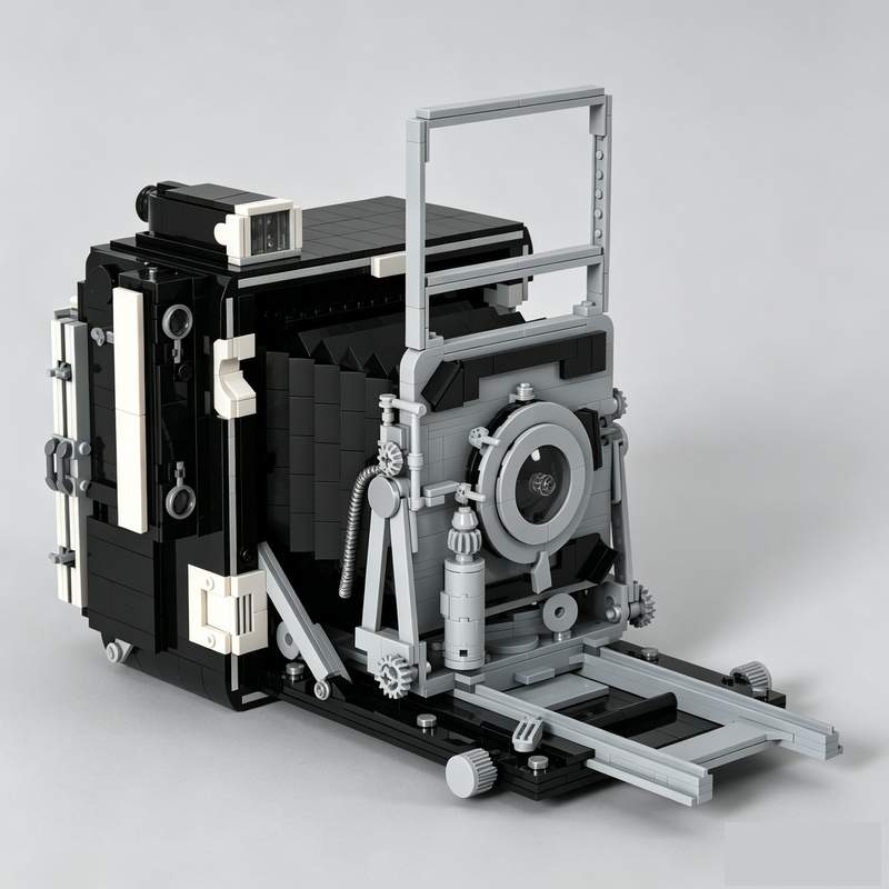 Collectible Vintage Cameras - 1896Pcs Vintage Large Format Press Camera