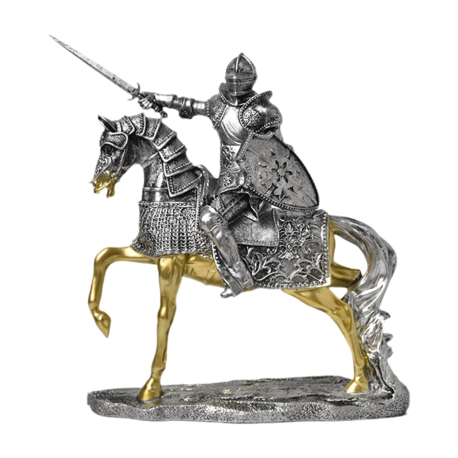 Knight Horse Statue Retro Vint - огляд і ціна Vintage Collectible Ornaments