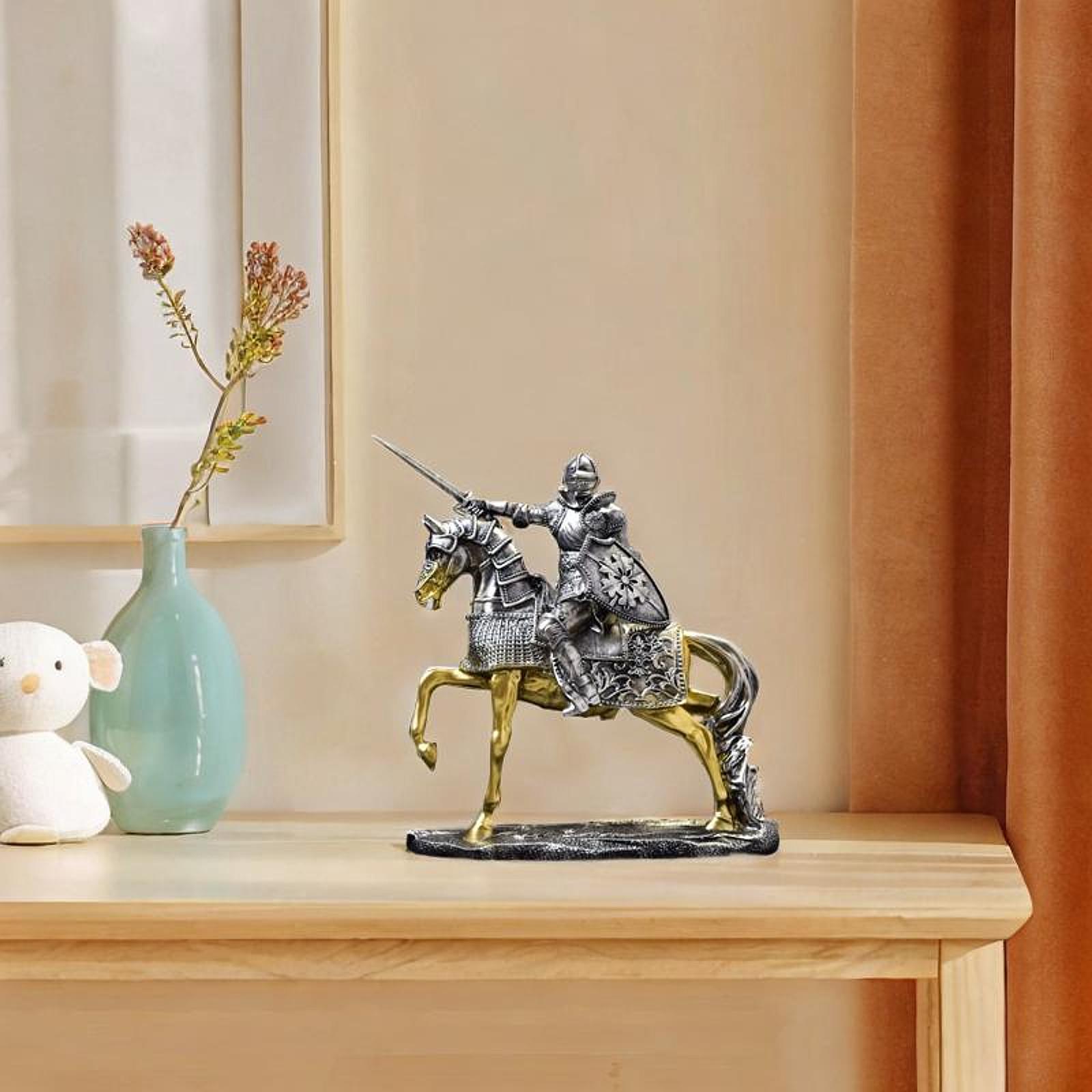Knight Horse Statue Retro Vint - огляд і ціна Vintage Collectible Ornaments