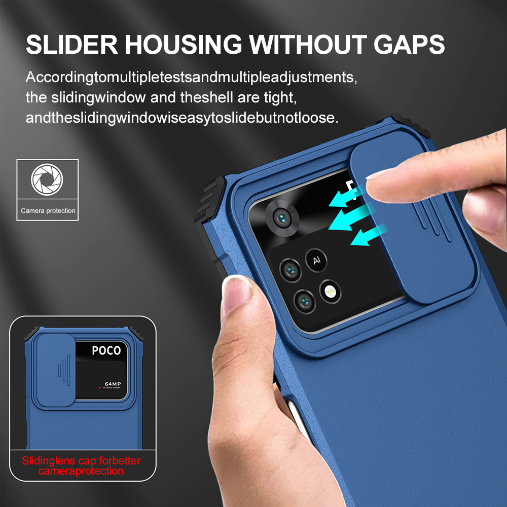 Shockproof Phone Case For Xiao - огляд і ціна Camera Leather Case