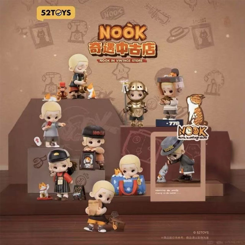 New 52TOYS Blind Box Nook In V - огляд і ціна Vintage And Collectible Stores