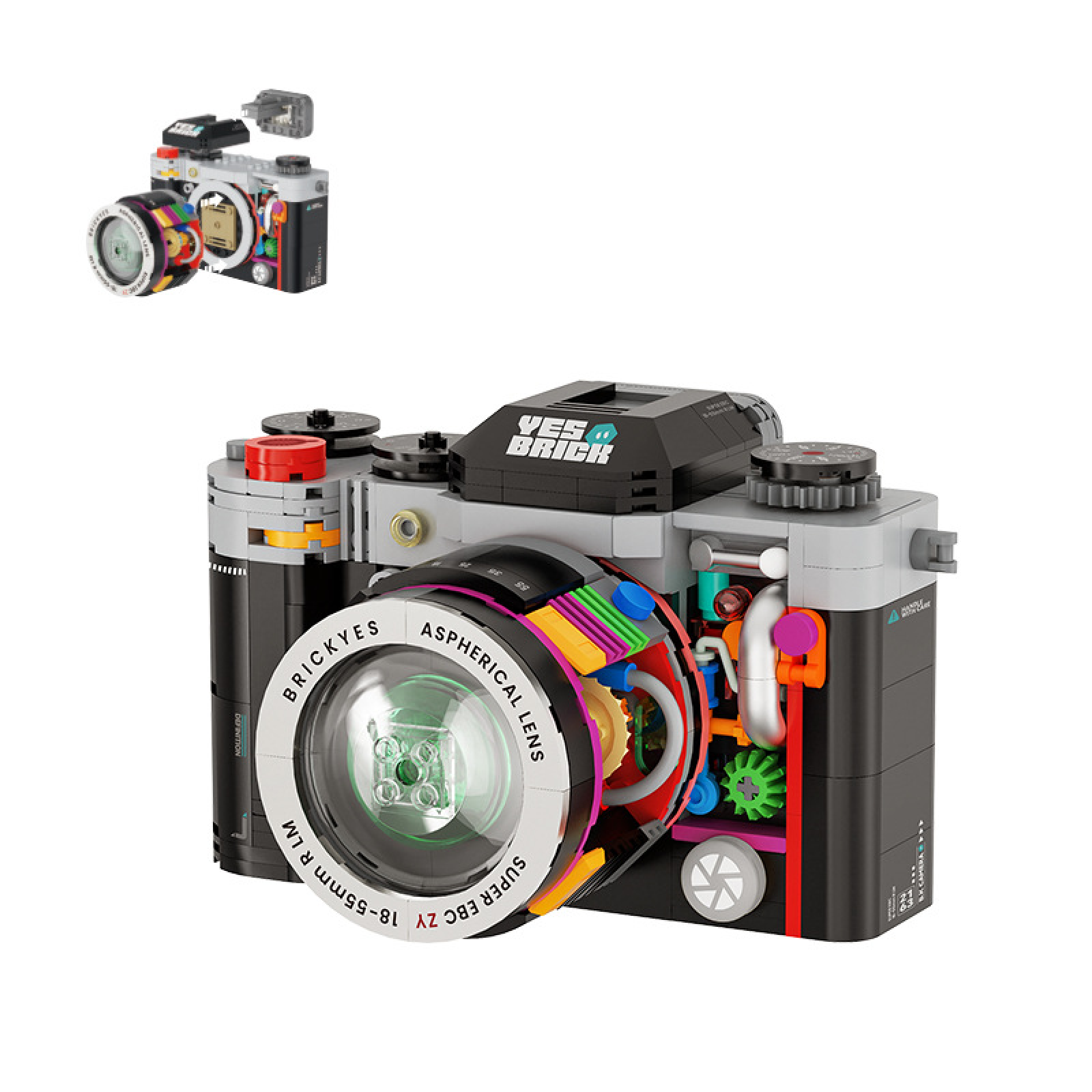 Retro Camera Building Kit Cons - огляд і ціна Collectible Vintage Cameras
