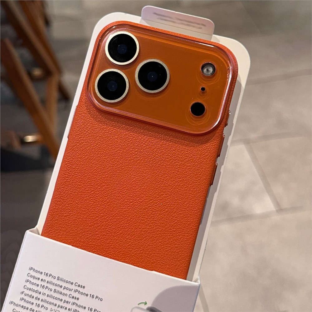 Luxury HD Hard Glass Camera Ca - огляд і ціна Camera Leather Case