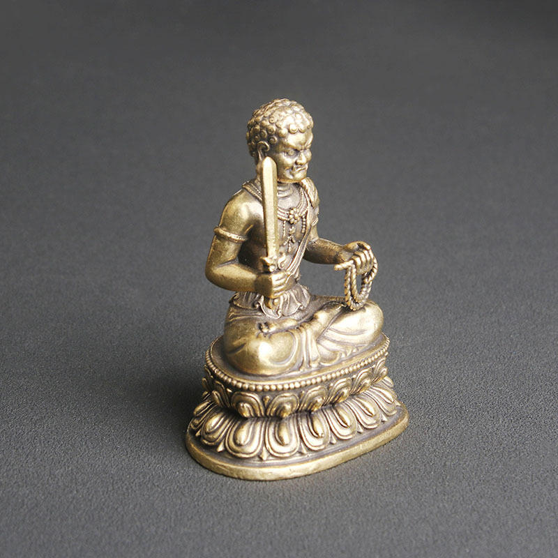 Vintage Brass Fudo Myoo Buddha - огляд і ціна Vintage Collectible Ornaments