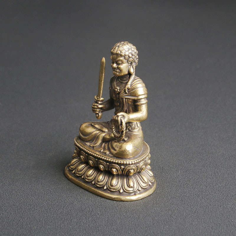 Vintage Brass Fudo Myoo Buddha - огляд і ціна Vintage Collectible Ornaments