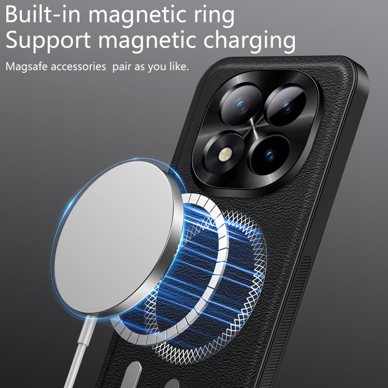 Magnetic Case for Redmi Note 1 - огляд і ціна Camera Leather Case