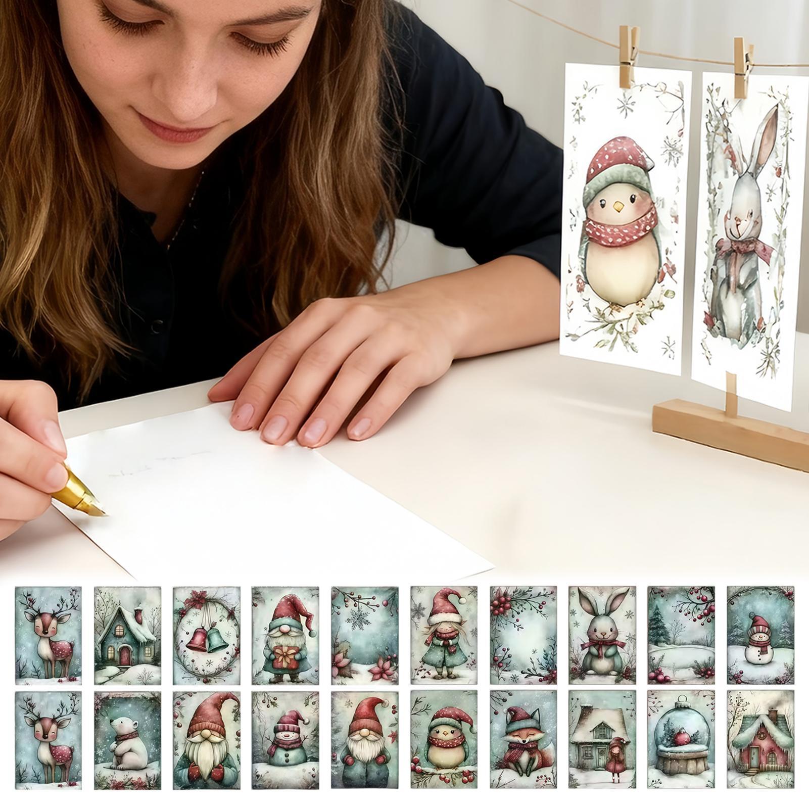Christmas Greeting Card 20-Pie - огляд і ціна Collectible Vintage Greeting Cards