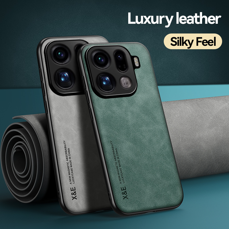For OPPO Find X9 Pro X9 X8 X6  - огляд і ціна Camera Leather Case