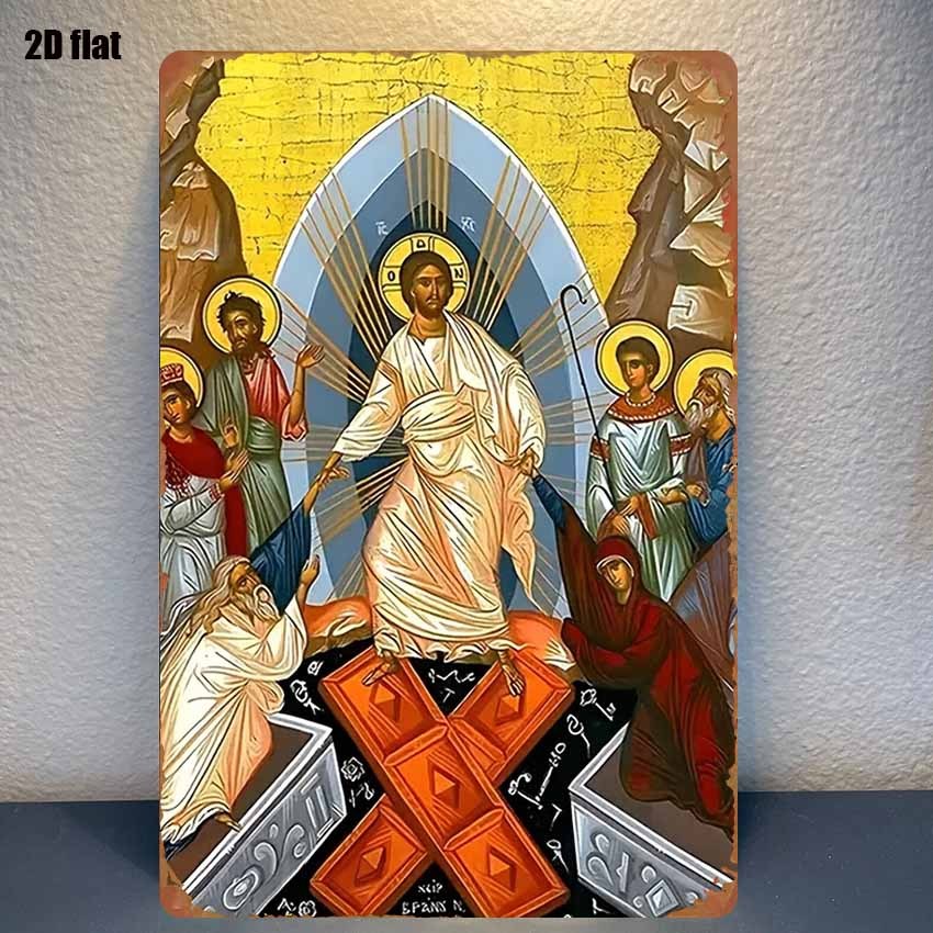 2D Vintage Metal Sign Easter A - огляд і ціна Vintage Collectible Signs