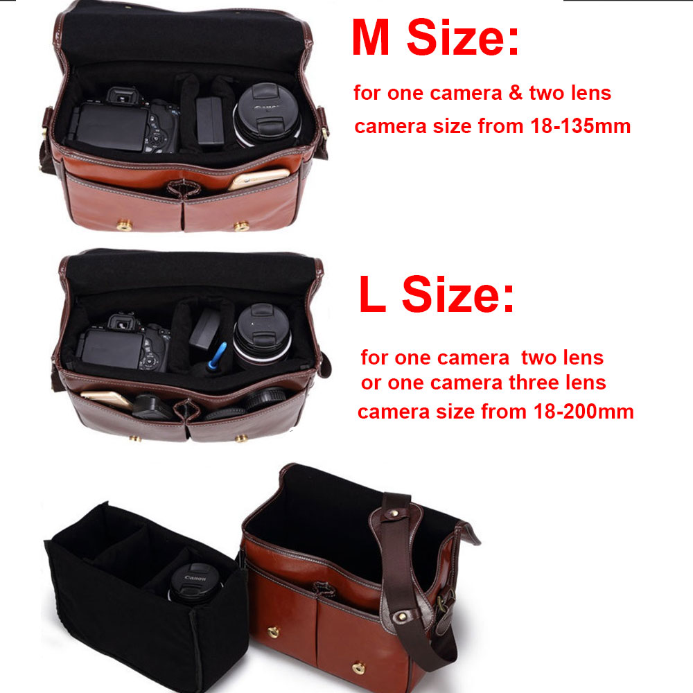 Scione Camera Bag PU Leather I - огляд і ціна Photo Develop Tank
