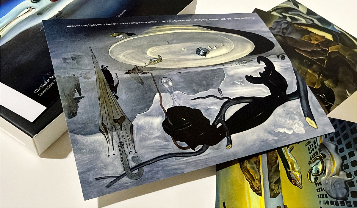 30Sheets Salvador Dalí Oil Pai - огляд і ціна Collectible Vintage Greeting Cards