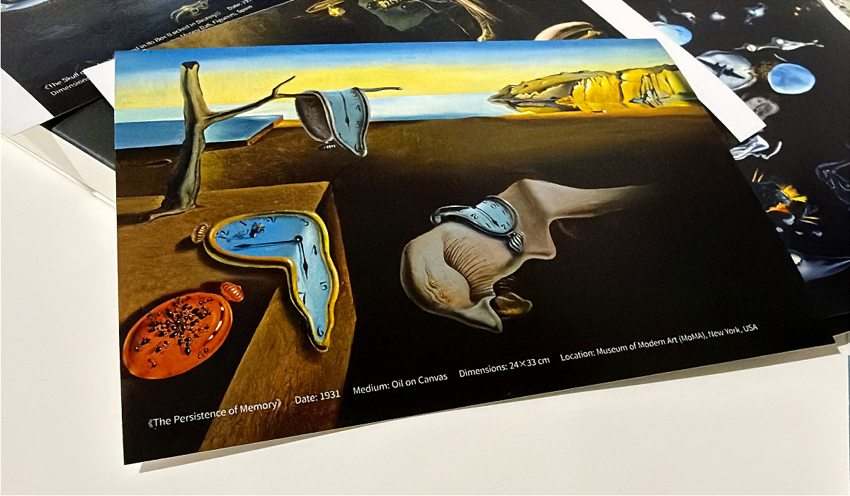 30Sheets Salvador Dalí Oil Pai - огляд і ціна Collectible Vintage Greeting Cards