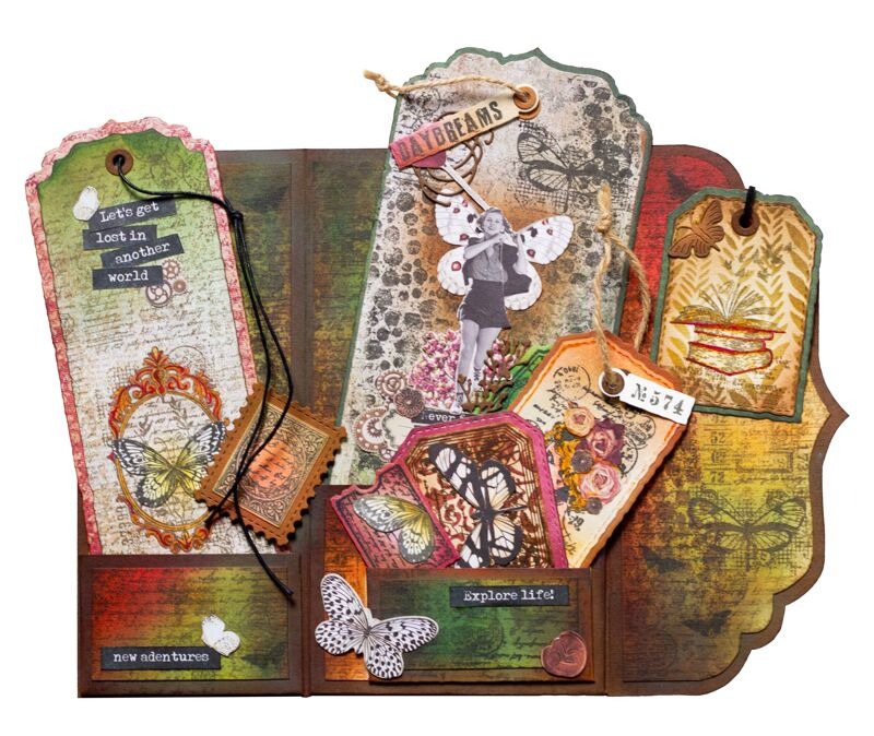 Tag Envelope Grunge Collection - огляд і ціна Vintage Collectible Figures