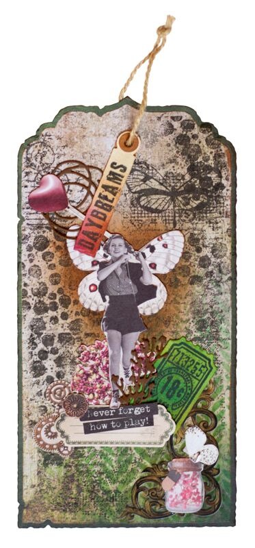Tag Envelope Grunge Collection - огляд і ціна Vintage Collectible Figures