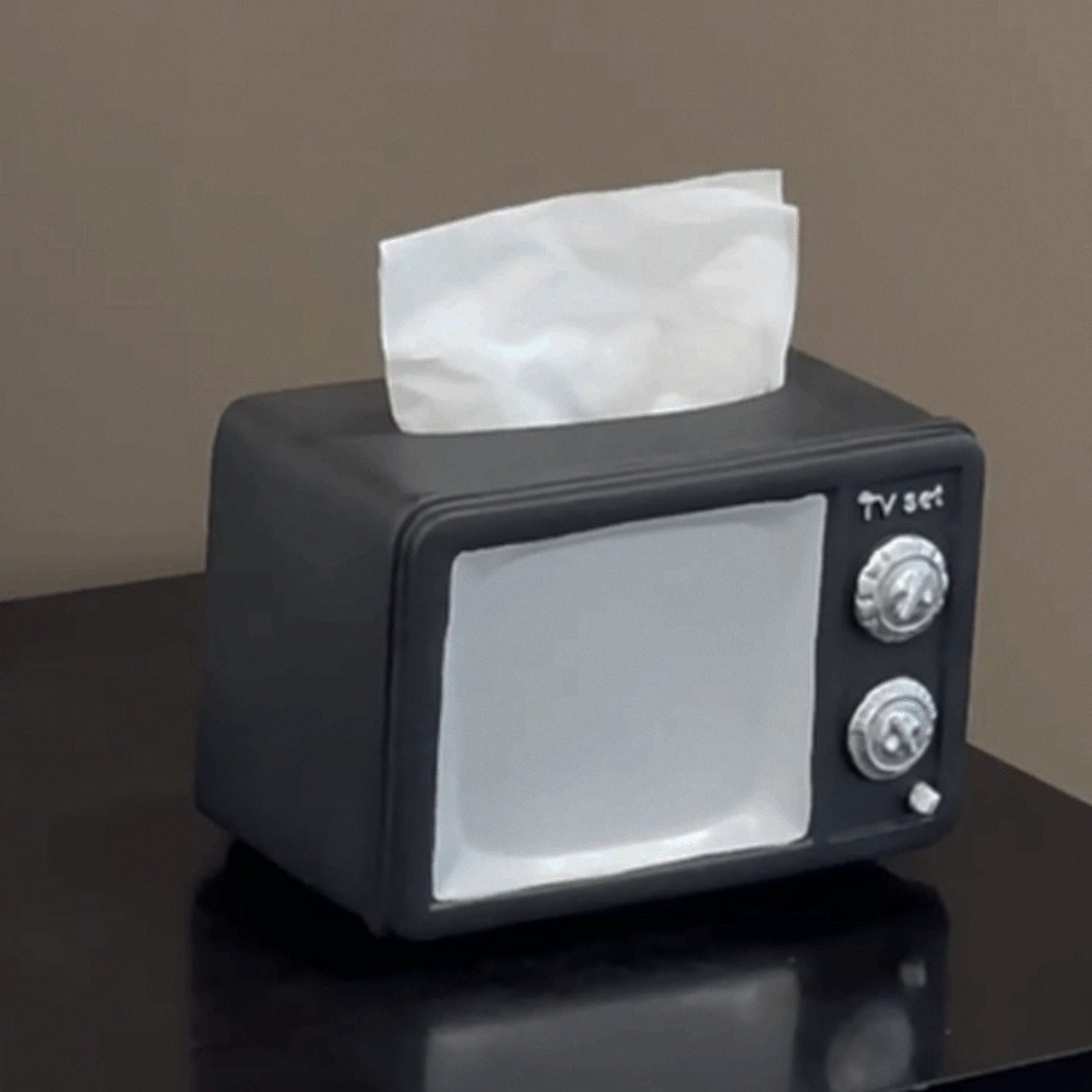 Anti Drop Vintage TV Tissue Bo - огляд і ціна Vintage Collectible Ornaments
