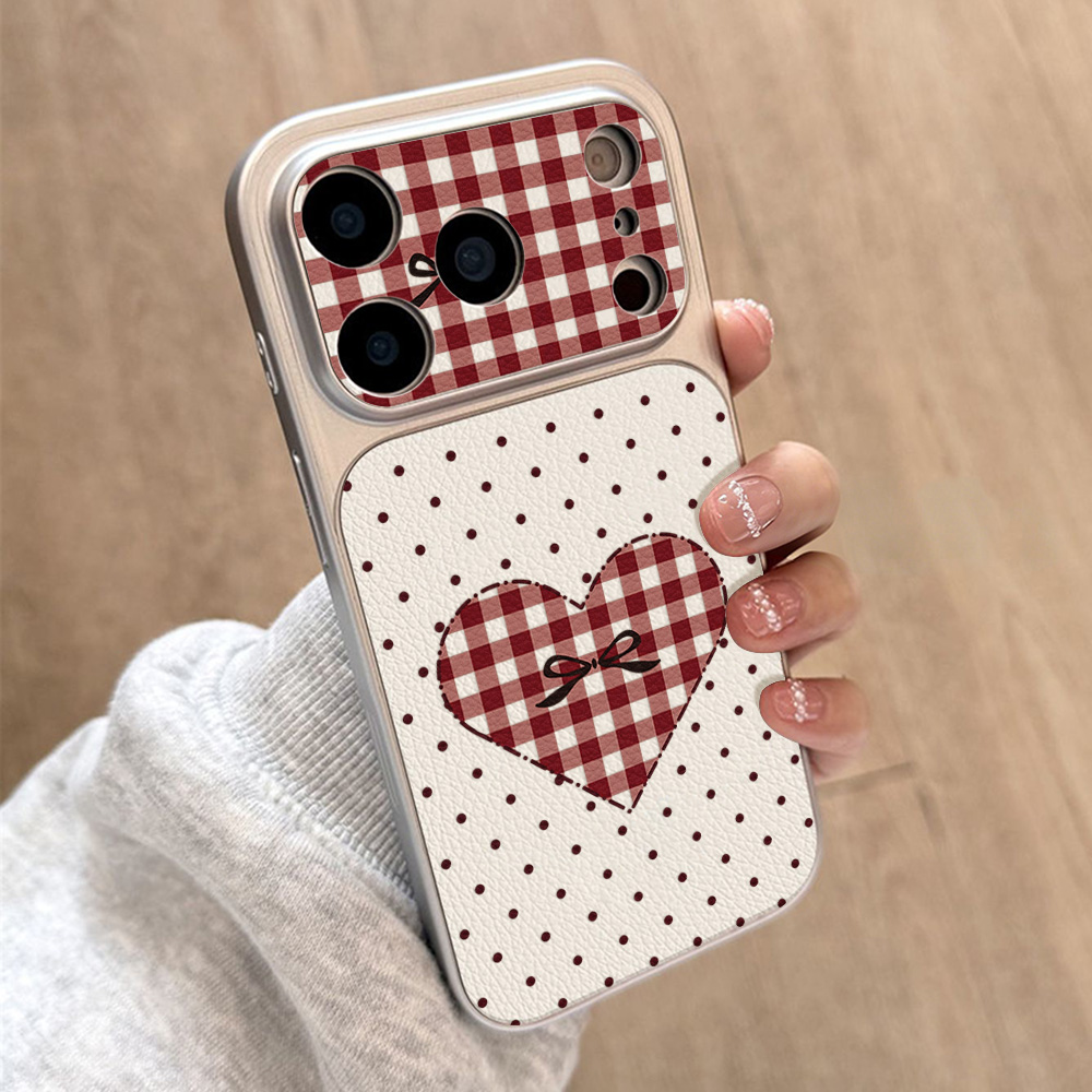 Sweet Cherry Bow Leather Phone - огляд і ціна Camera Leather Case