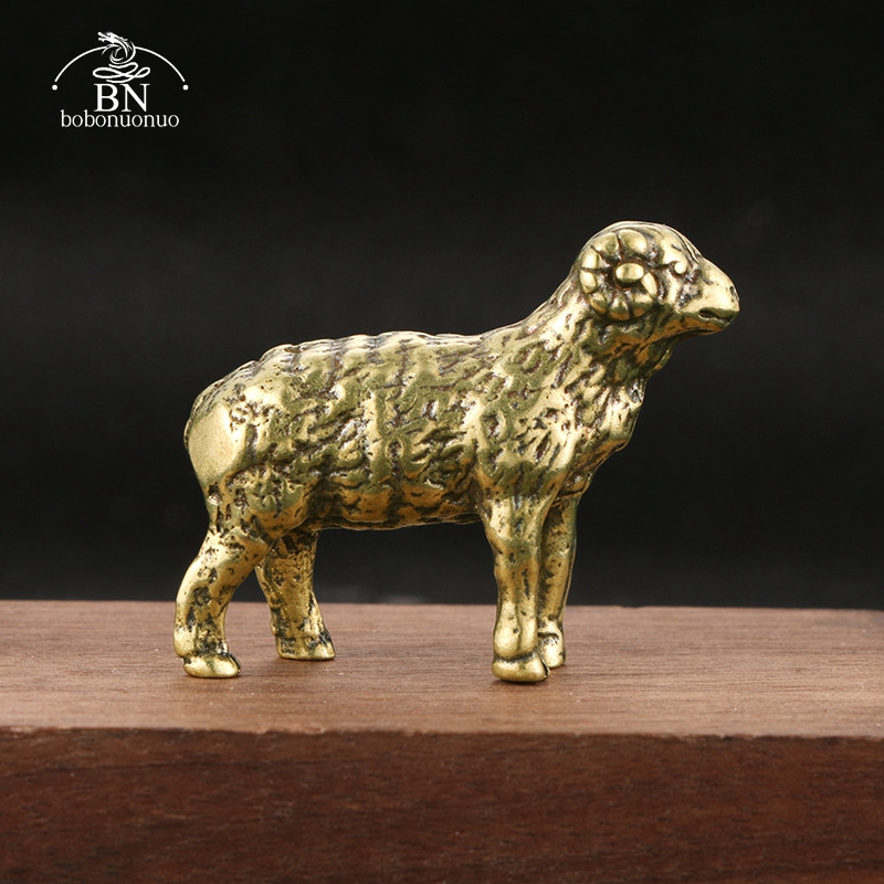 Vintage Brass Goat Figurine Mi - огляд і ціна Vintage Collectible Ornaments