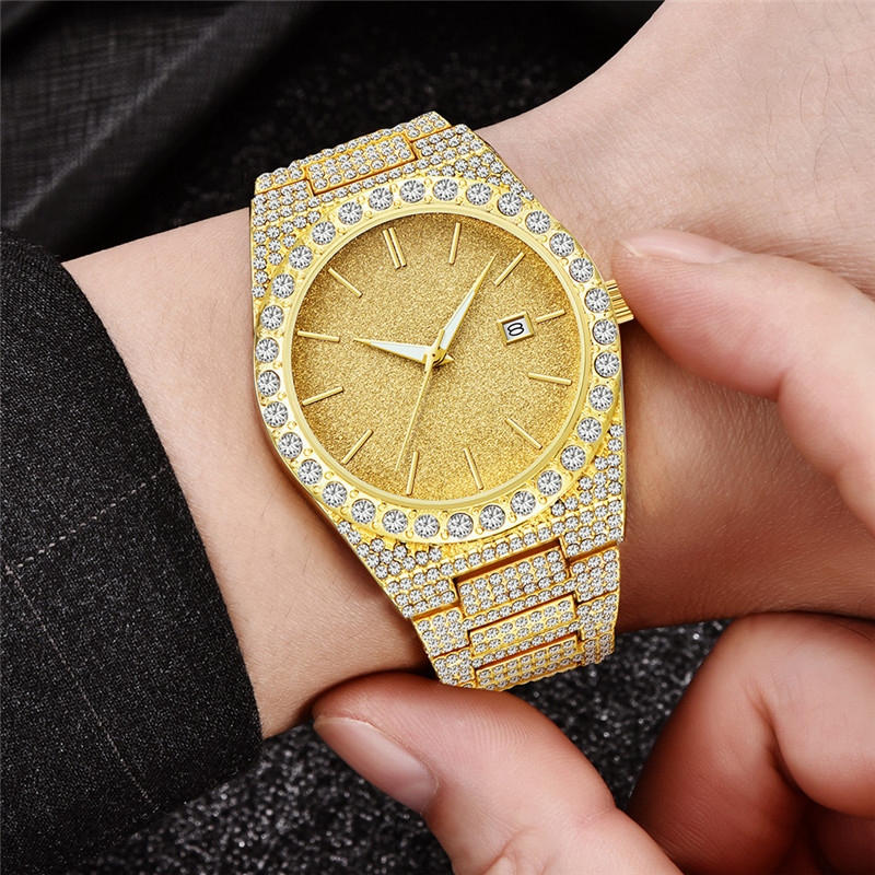 Men Big Brand Watches Hip Hop  - огляд і ціна Vintage Collectible Watches