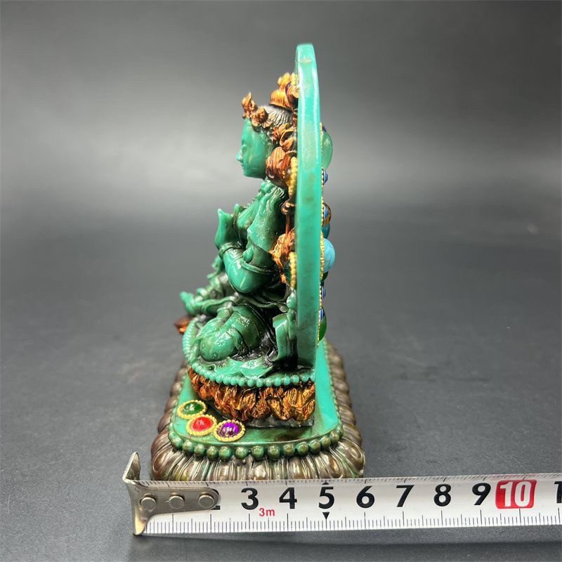 Tibetan Vintage Green Tara Sta - огляд і ціна Vintage Collectible Ornaments