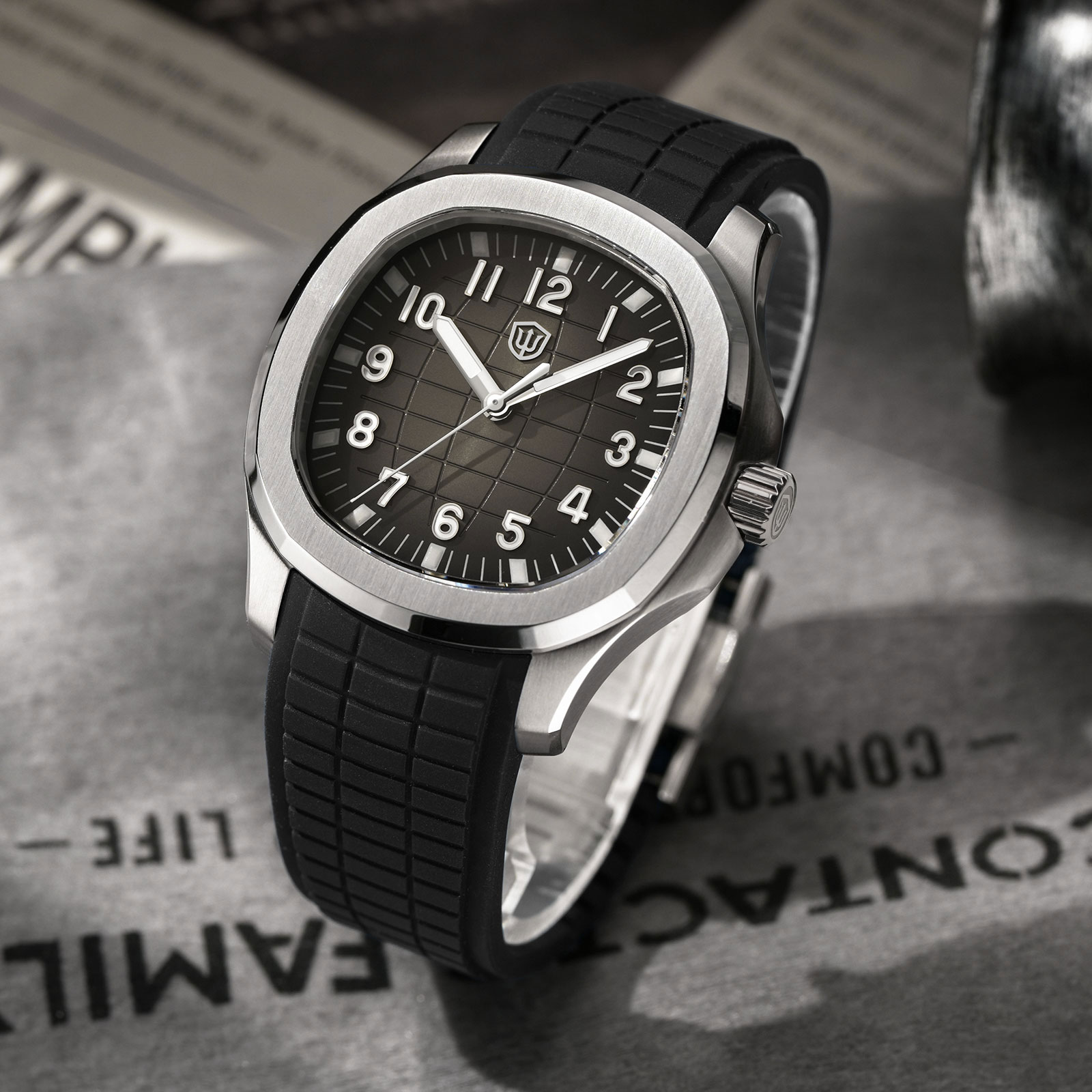 Watchdives WD008 38mm Dive Men - огляд і ціна Vintage Collectible Watches