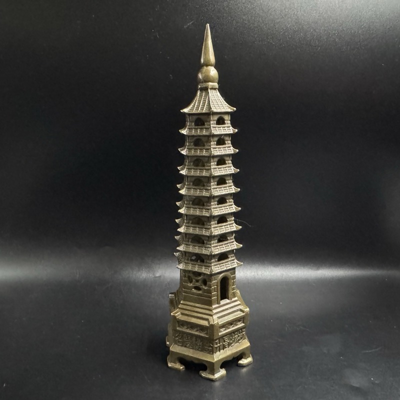 Vintage 9 Layer Metal Pagoda S - огляд і ціна Vintage Collectible Ornaments