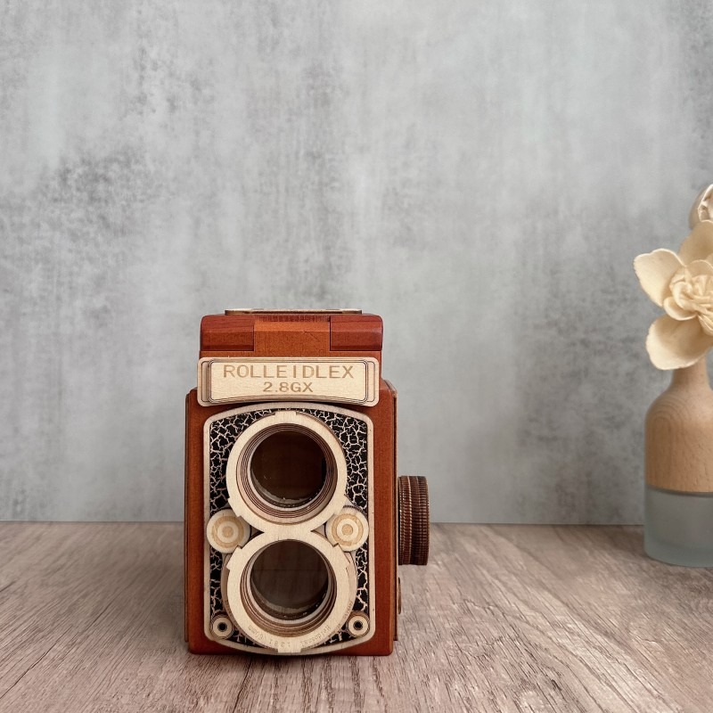 Vintage Wooden Camera Music Bo - огляд і ціна Collectible Vintage Cameras