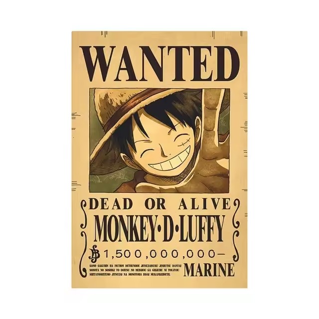 Anime One Piece Bounty Wanted  - огляд і ціна Vintage Collectible Figures