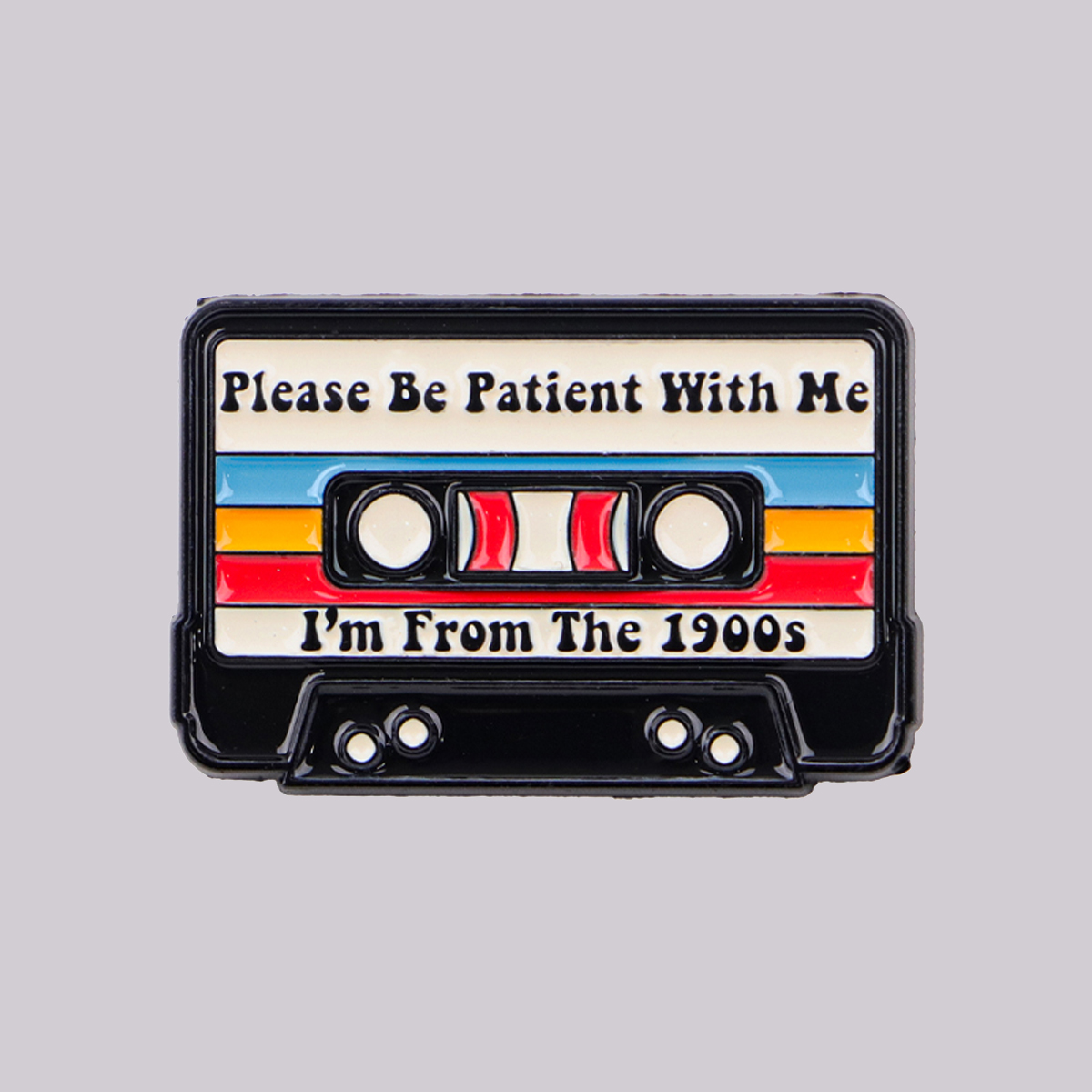 Vintage Retro 90s Enamel Pin 
