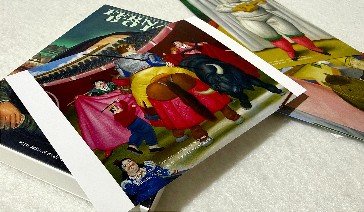 30Pcs Fernando Botero Artwork  - огляд і ціна Collectible Vintage Greeting Cards