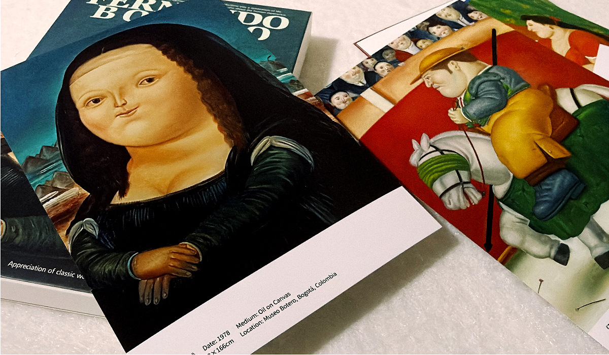 30Pcs Fernando Botero Artwork  - огляд і ціна Collectible Vintage Greeting Cards