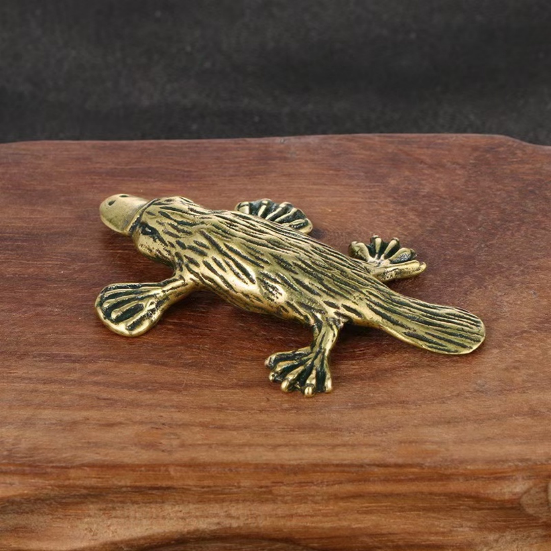 Vintage Brass Platypus Figurin - огляд і ціна Vintage Collectible Ornaments