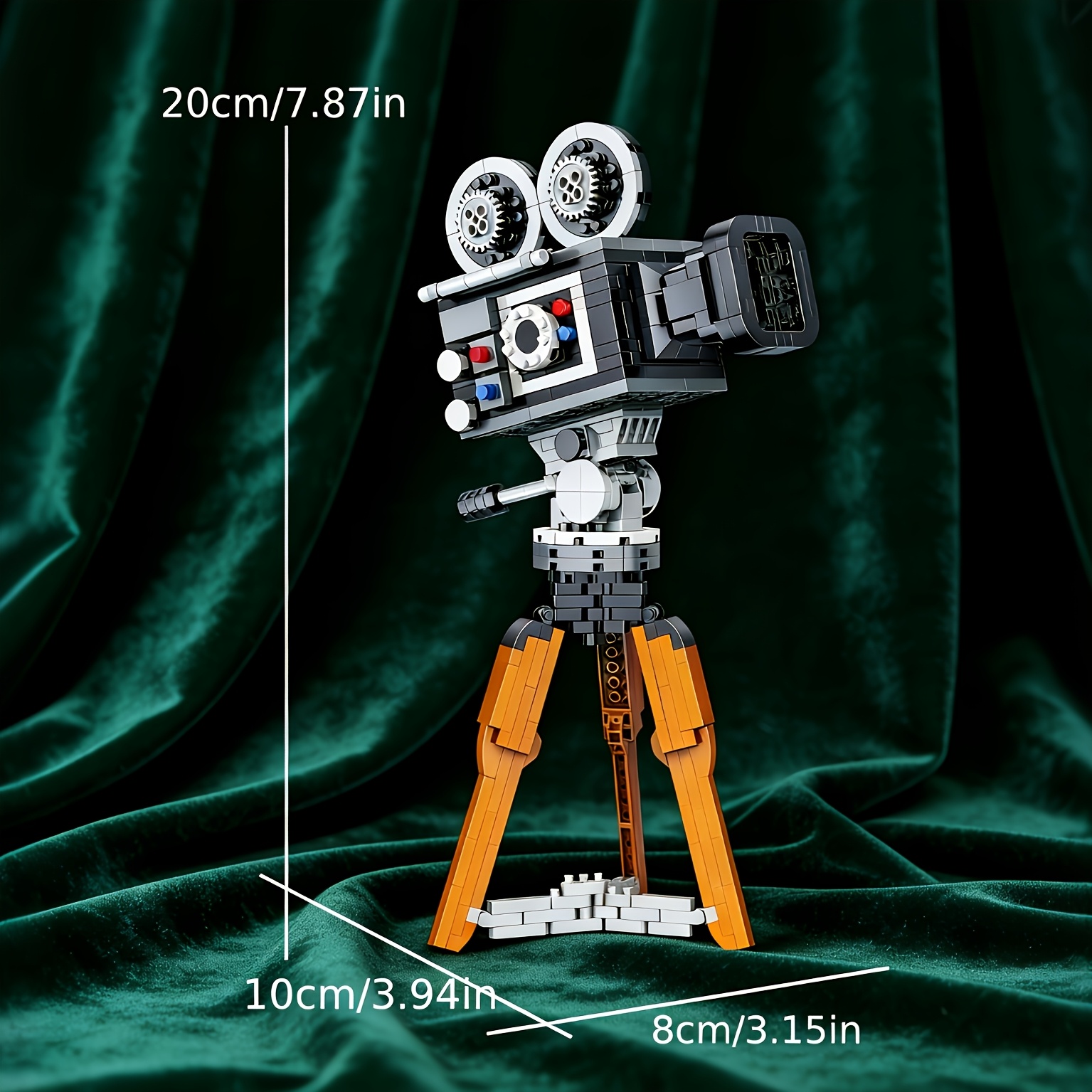 DIY Building Block Camera Desk - огляд і ціна Collectible Vintage Cameras
