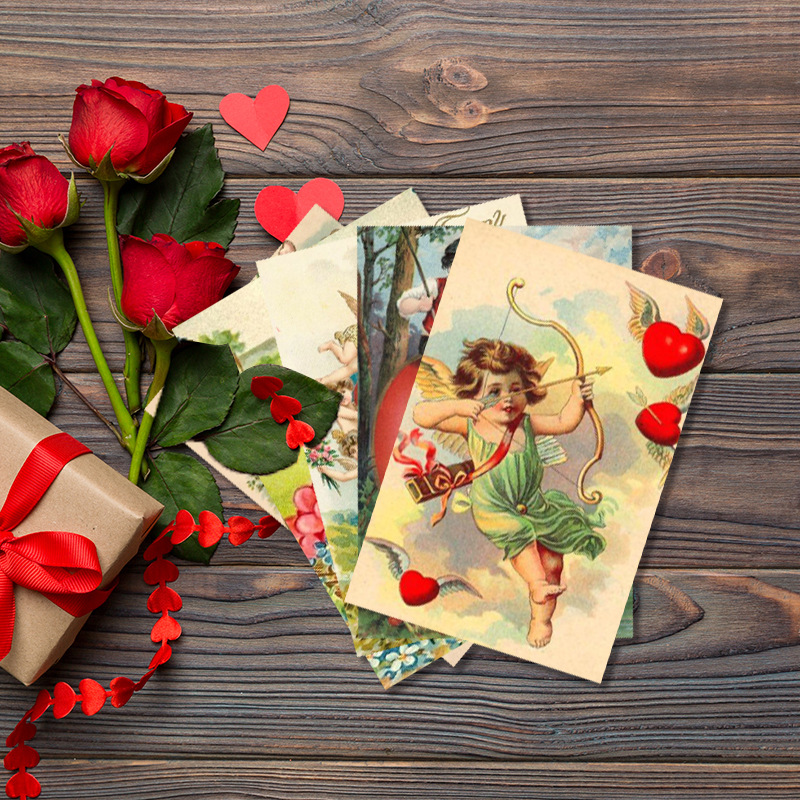 12pcs Valentine's Day Vintage  - огляд і ціна Collectible Vintage Greeting Cards