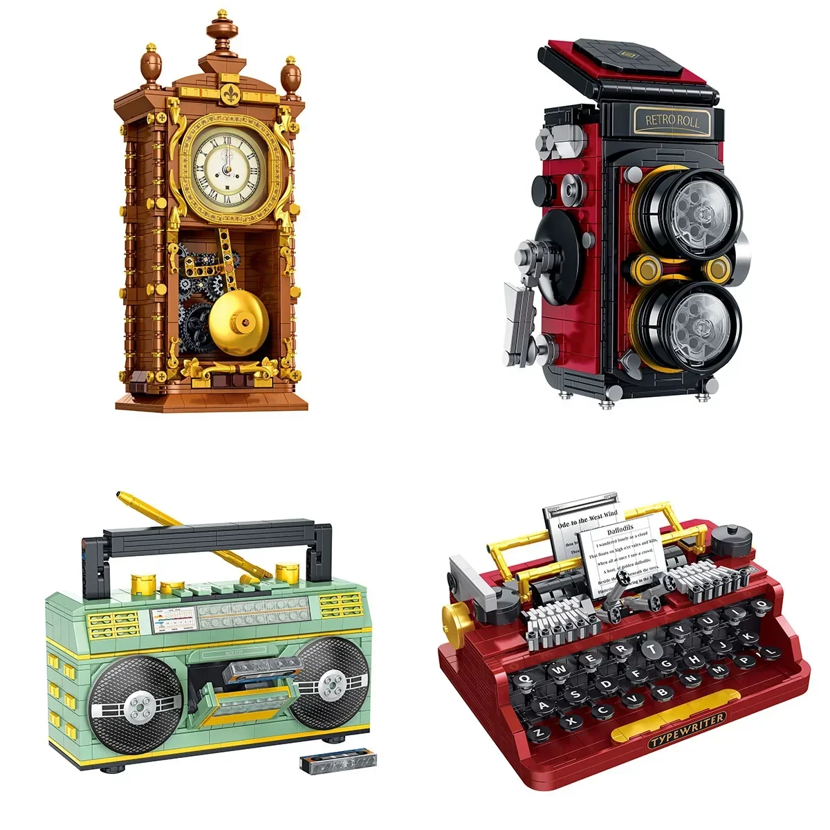 719PCS Idea Vintage Camera Rad - огляд і ціна Collectible Vintage Cameras