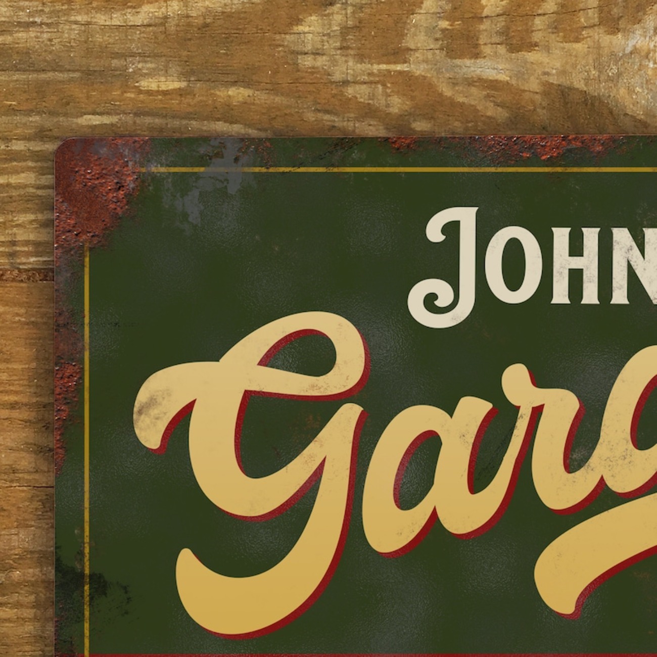 Custom Personalised Garage Met - огляд і ціна Vintage Collectible Signs