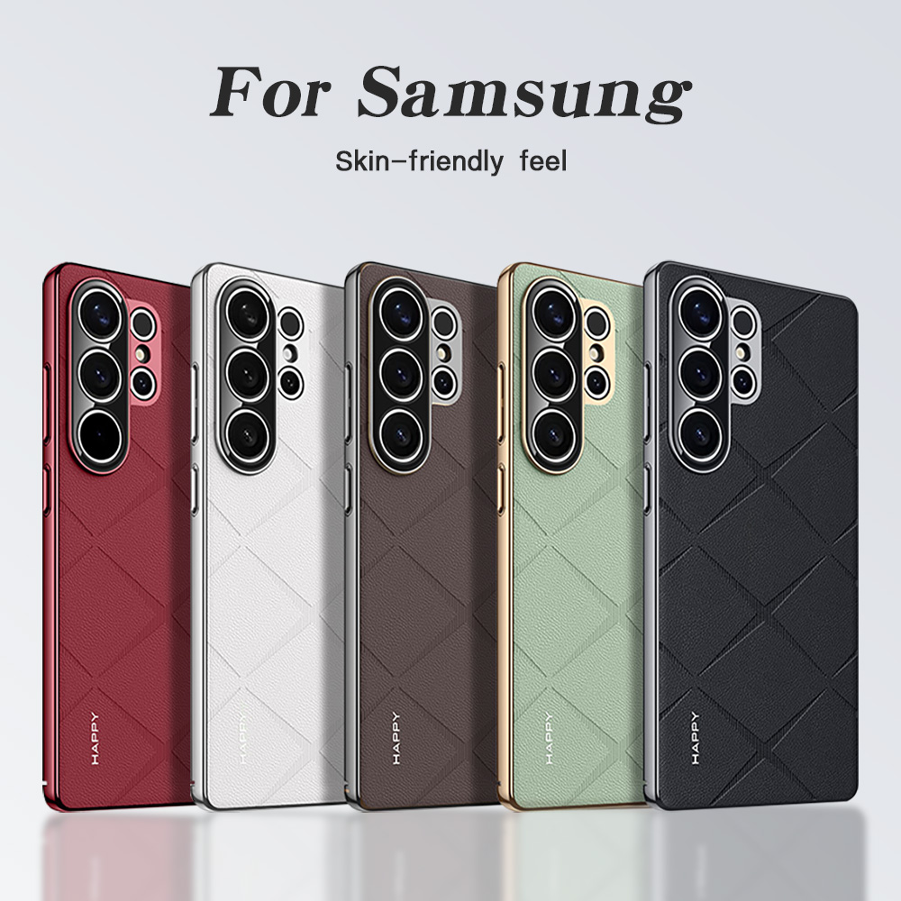 Leather Plating For Samsung S2 - огляд і ціна Camera Leather Case