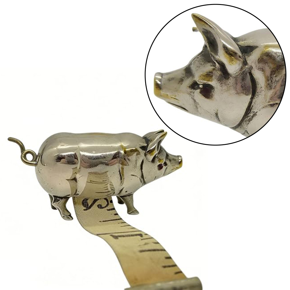 Vintage Pig Measuring Tape - U - огляд і ціна Collectible Vintage Tools