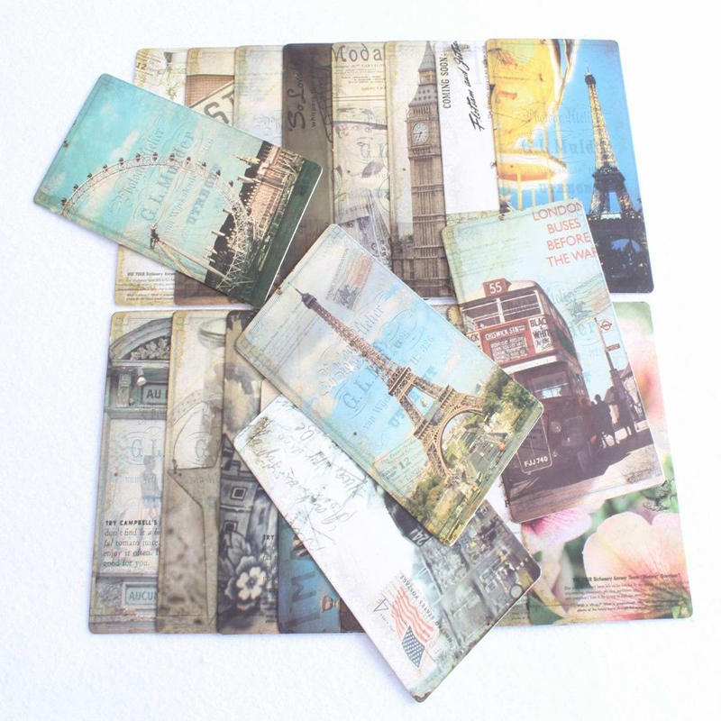 New 32Pcs Vintage Famous Build - огляд і ціна Collectible Vintage Greeting Cards