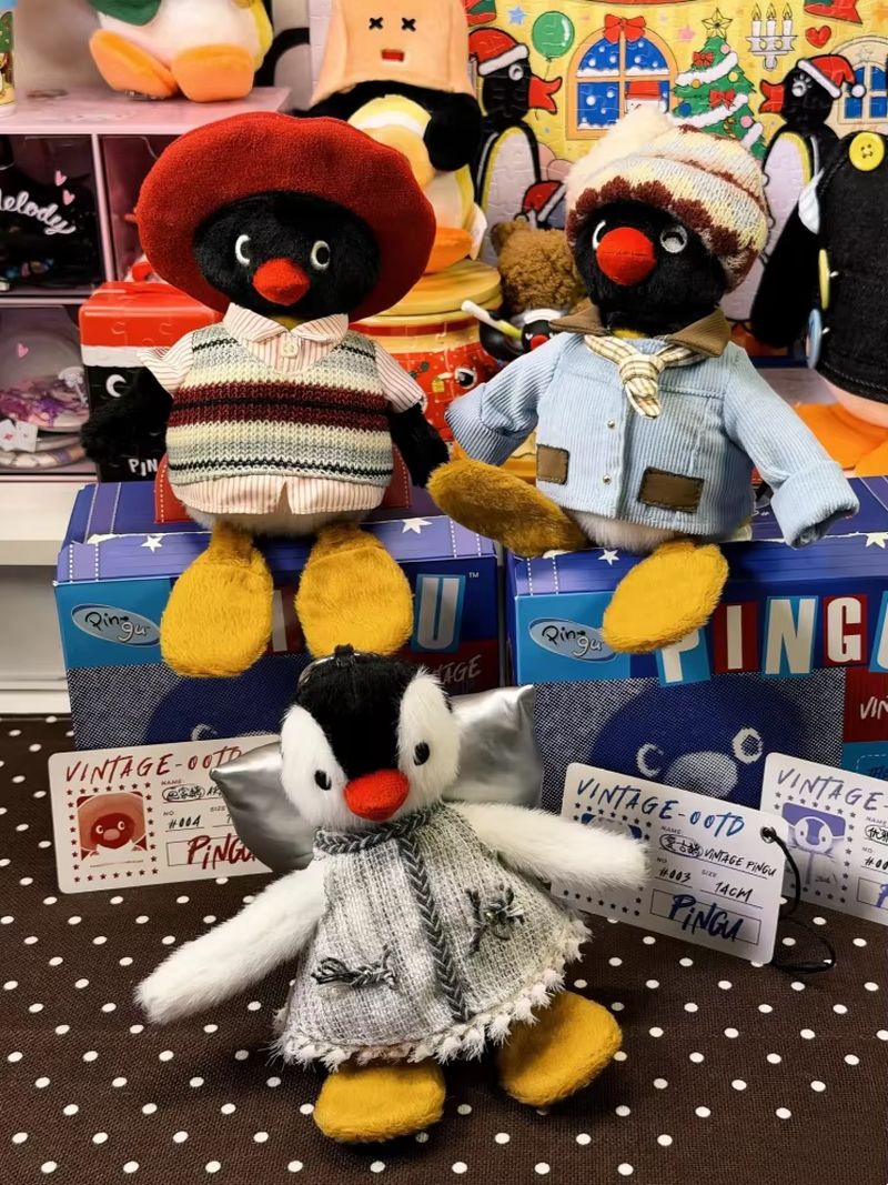 Pingu Blind Box 45th Anniversa - огляд і ціна Vintage Collectible Toys For Sale