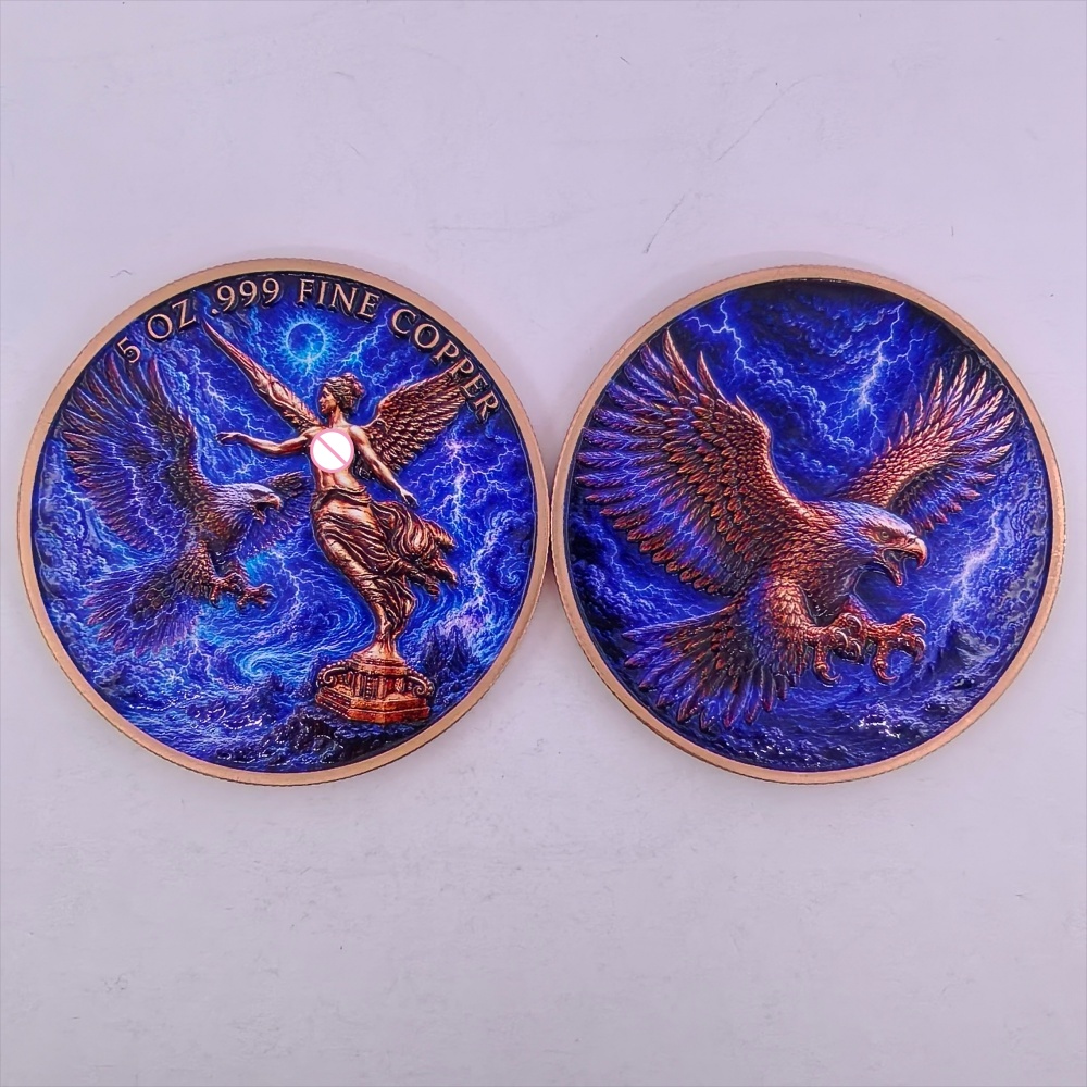5oz .999 Fine Copper Mexico Li - огляд і ціна Vintage Collectible Coins