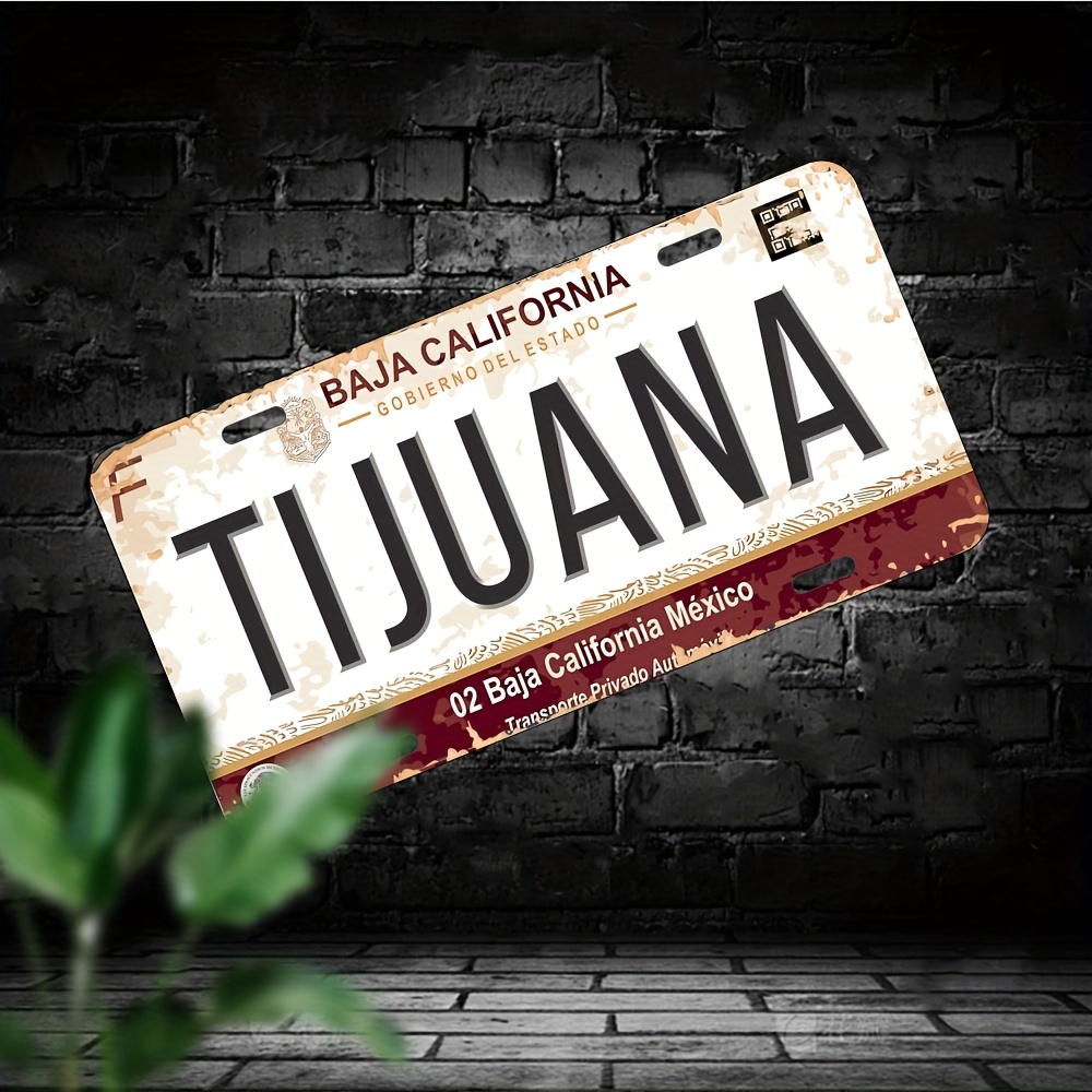 Vintage Mexican License Plate  - огляд і ціна Vintage Collectible Signs
