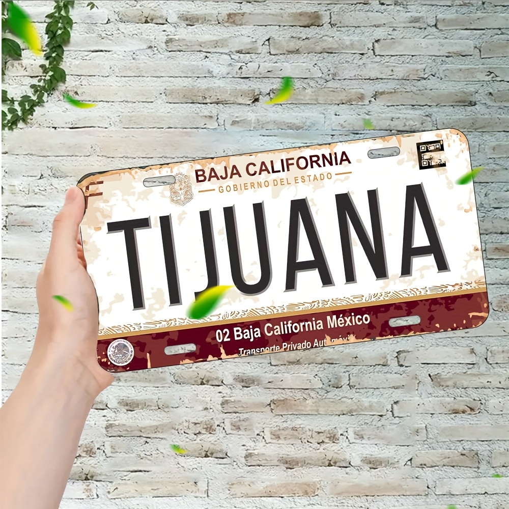 Vintage Mexican License Plate  - огляд і ціна Vintage Collectible Signs