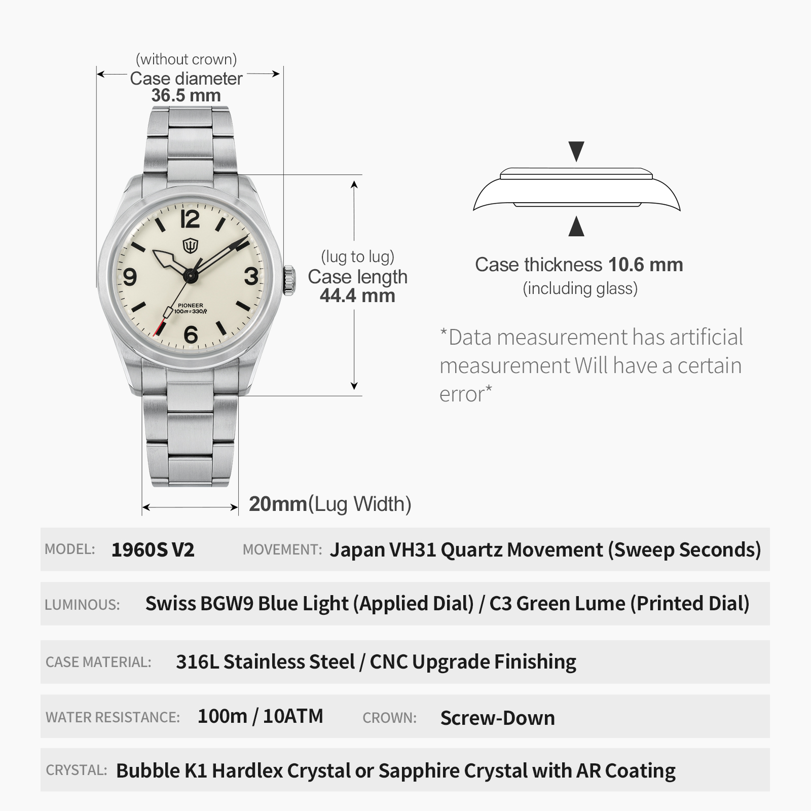 Watchdives WD1960S V2 Vintage  - огляд і ціна Vintage Collectible Watches